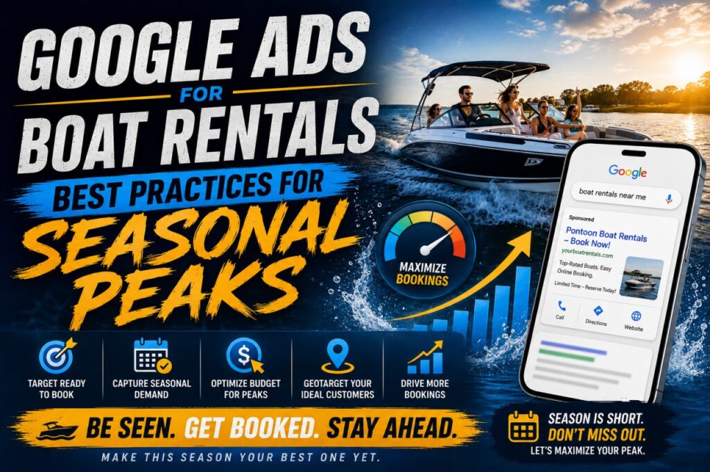 Google Ads for Boat Rentals: Best Practices for Seasonal Peaks