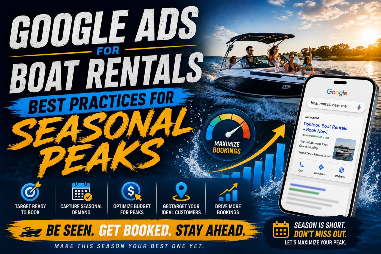 Google Ads for Boat Rentals: Best Practices for Seasonal Peaks